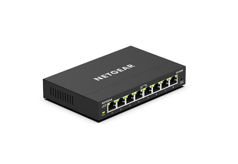 Комутатор GS308E 8xGE, WebSmart NETGEAR RC_GS308E-400EUS фото
