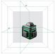Лазерний нівелір ADA CUBE 3-360 Green Home Edition (А00566) HY_А00566 фото 9