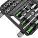 Профессиональный набор инструментов в кейсе Winso Pro 1/2", 1/4" 72 T, CR-V, 94ед. LI_924094 фото 7