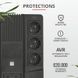 ДБЖ Maxxon 800VA UPS 6 standard wall power outlets BLACK Trust RC_23326_TRUST фото 6