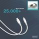 Digitus USB-C > Lightning зарядки/синхронізації, 1м, USB 2.0, 60W, силіконовий, білий RC_AK-600110-010-W фото 8
