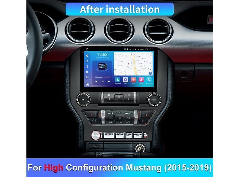 Штатна автомагнітола FORS.auto FS 6 MAX для Ford Mustang (6+128Gb, 9") 2015-2019 FA_FS-6453 фото