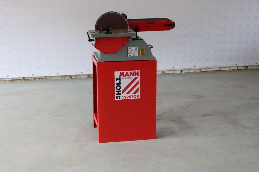 Верстат шліфувальний тарілчасто-стрічковий Holzmann BT 1220TOP KM_BT1220TOP_230V фото