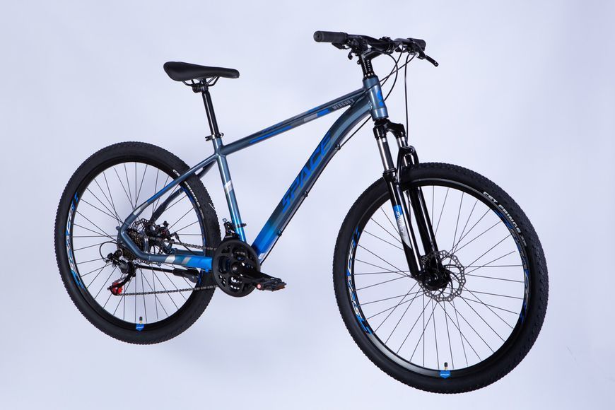 Велосипед AL 27.5" SPACE MERCURY DD FR рама-17" сіро-синій 2025 VT_OPS-SP-27.5-027 фото