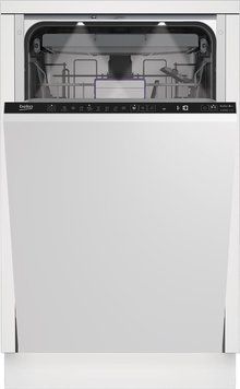 Посудомийна машина Beko вбудована, 11компл., A+++, 45см, дисплей, білий RC_BDIS38040A фото