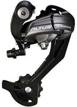 Перемикач задн. 9 швидк. під болт чорний SHIMANO Altus RD-M370 SGS VT_DERB-149 фото