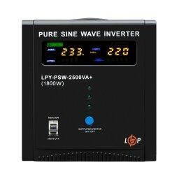 ДБЖ LogicPower LPY-PSW-2500VA+ (1800Вт) 10A/20A з правильною синусоїдою 24V LP_22874 фото
