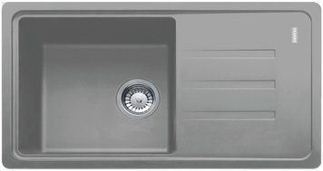 Мойка кухонная Franke Malta, фрагранит, прямоугольник, с крылом, 780х435х200мм, чаша &ndash; 1, накладная, BSG RC_114.0575.041 фото