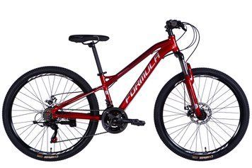 Велосипед AL 26" Formula BLACKWOOD DD FR рама-13" червоно-сріблястий 2025 VT_OPS-FR-26-771 фото