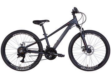 Велосипед AL 24" Discovery QUBE AM DD рама-11,5" графітовий (м) 2022 VT_OPS-DIS-24-303 фото