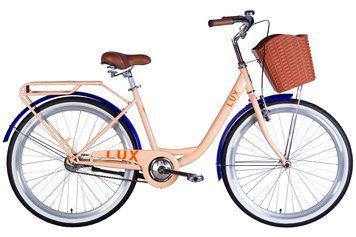Велосипед ST 26" Dorozhnik LUX Velosteel рама-17" пудровый 2025 VT_OPS-D-26-292 фото