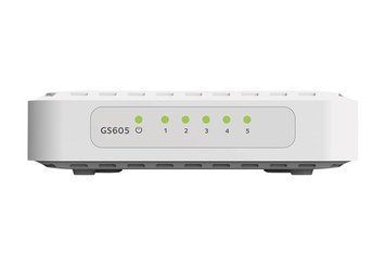 Комутатор NETGEAR GS605 5xGE, Некерований RC_GS605-400PES фото
