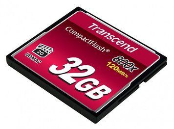 Карта памяти Transcend 800x CompactFlash (Premium) [TS32GCF800] RC_TS32GCF800 фото
