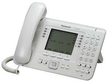 Дротовий IP-телефон Panasonic KX-NT560RU White для АТС Panasonic KX-TDE/NCP/NS RC_KX-NT560RU фото