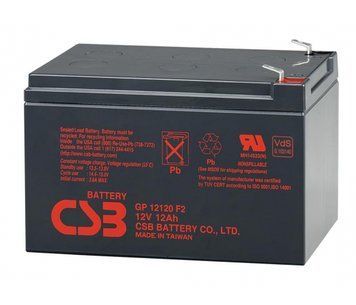 Акумуляторна батарея CSB GP12120F2, 12V 12Ah (151х98х100мм)/Q6 U_04406 фото