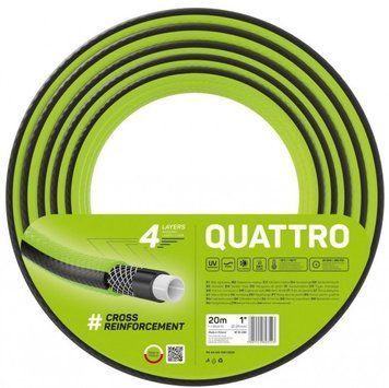 Шланг садовый Cellfast QUATTRO, 1", 20м, 4 слоя, до 20 Бар, -10&hellip;+50&deg;C RC_10-080 фото