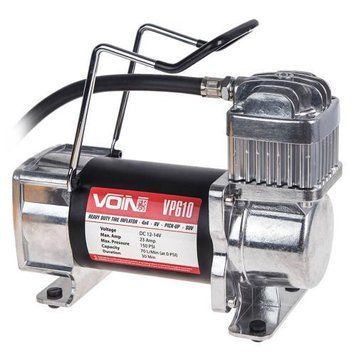 Компрессор автомобильный "VOIN" VP-610 150psi/23A/70л/клеммы (VP-610) OL_20045 фото