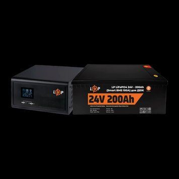 Комплект резервного живлення LP (LogicPower) ДБЖ + літієва (LiFePO4) батарея (UPS 2300VA + АКБ LiFePO4 5120W) LP_20488 фото