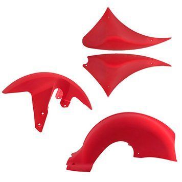Комплект крыльев и накладок бака для электроскутера Chopper r804-m3 Red (r804-m3 Red) OL_51292 фото