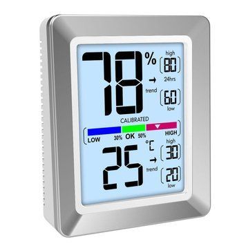Термогігрометр Technoline WS9460 Silver/White (WS9460) DS_DAS301189 фото