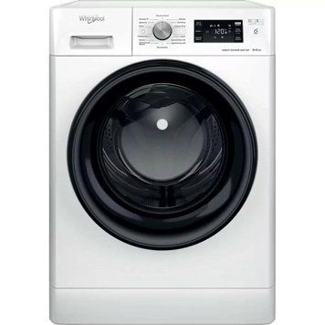 Стирально-сушильная машина Whirlpool фронтальная, 8(6)кг, 1400, A, 60см, дисплей, пара, инвертор, белый RC_FFWDB864349BVUA фото