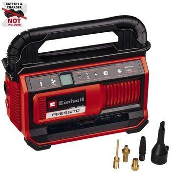 Компрессор аккумуляторный Einhell PRESSITO 18/25 Hybrid (гибридный, 220 В и Li-ion, без АКБ) HY_090115176 фото
