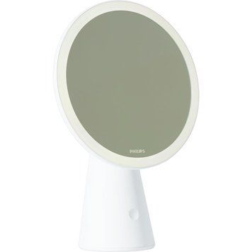 Дзеркало косметичне з акумулятором Mirror 4.5w 5000/4000/3000K USB білий Philips RC_929003195007 фото
