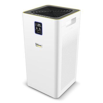 Воздухоочиститель Karcher AF 50, 50м2, 520м3/час, дисплей, 2 HEPA фильтры, 4 режима, инд. забр-ние, белый (без RC_1.024-822.0 фото