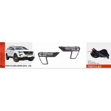 Фары доп.модель Ford Explorer 2018-/FD-975L/эл.проводка (FD-975-LED) OL_49136 фото