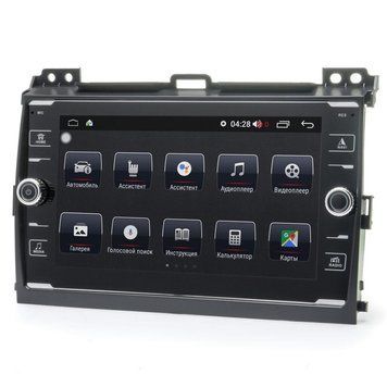 Штатная автомагнитола Prime-X 22-002/8K, 4+64, 4G для TOYOTA Land Cruiser Prado (120) 2002-2009 PX_2000000017556 фото