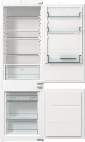 Холодильник Gorenje вбудований з нижнь. мороз., 177х55х54см, 2 двері, 180 (68) л, А +, FrostLess, Зона св-ти, LED RC_RKI418FE0 фото