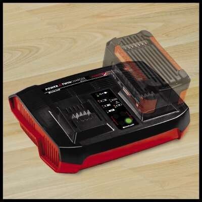 Зарядний пристрій Einhell Power-X-Twincharger 3 A HY_4512069 фото