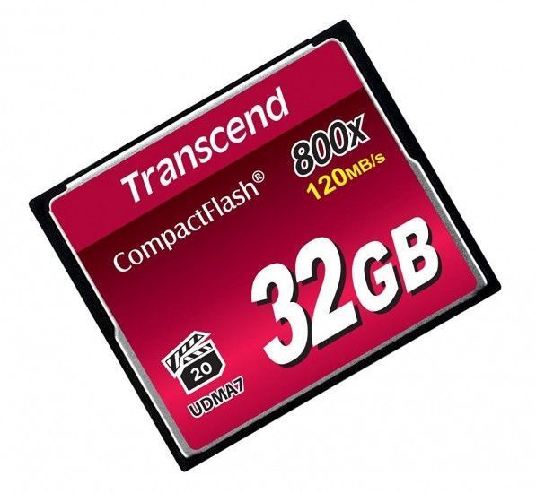 Карта памяти Transcend 800x CompactFlash (Premium) [TS32GCF800] RC_TS32GCF800 фото