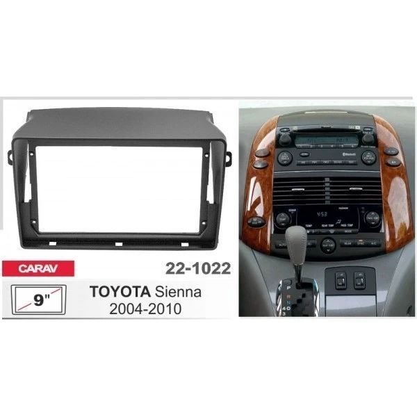 Переходная рамка Toyota Sienna Carav 22-1022 AV_22-1022 фото