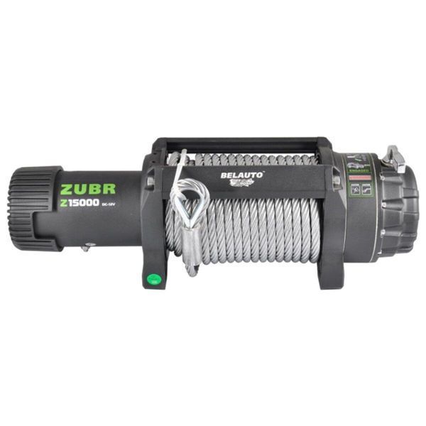 Лебедка BELAUTO ZUBR 15000lbs (6.8hp/5.0kw; 262:1) LI_Z15000 фото