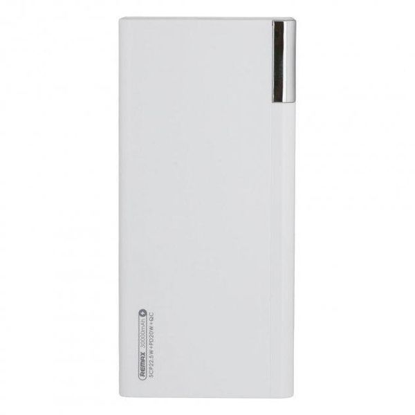 Повербанк 30000 mAh 22,5 Вт Remax RPP-257 Білий AMA_257-2 фото