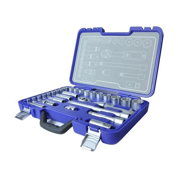 Набор ручного инструмента Michelin MSS 29 1/2 SOCKET SET 29 предметов HY_90110640 фото