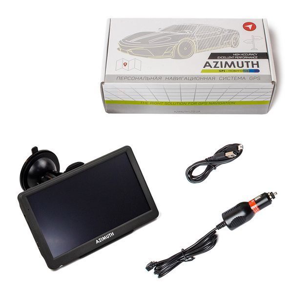 Автомобильный GPS навигатор Azimuth S74 GPS_1082 фото