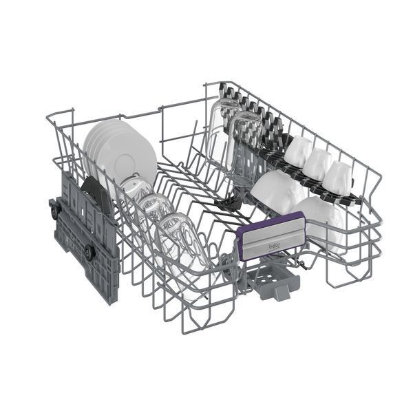 Посудомийна машина Beko вбудована, 11компл., A+++, 45см, дисплей, білий RC_BDIS38040A фото