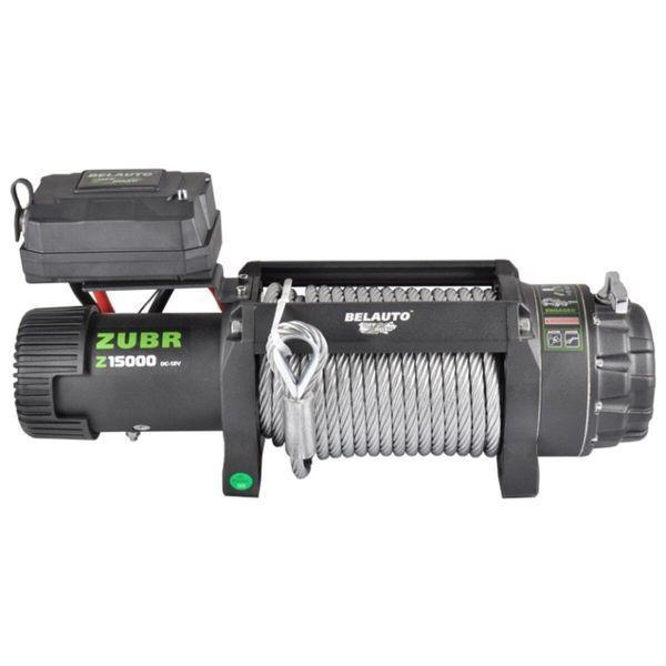 Лебедка BELAUTO ZUBR 15000lbs (6.8hp/5.0kw; 262:1) LI_Z15000 фото