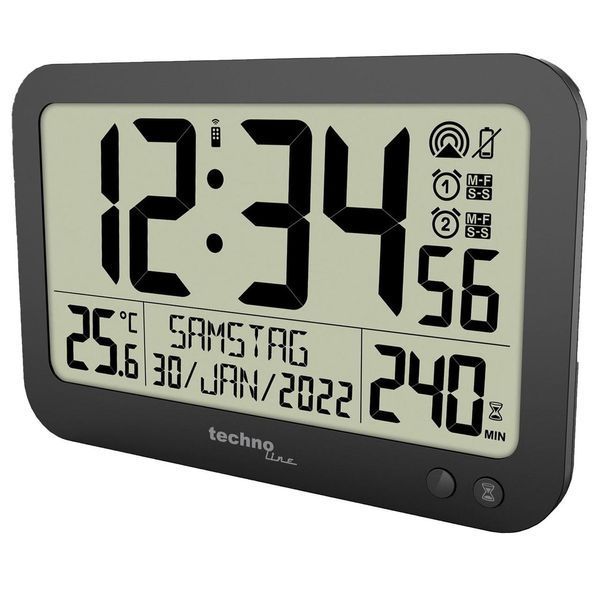 Годинник настінний Technoline WS8026 Black (WS8026) DS_DAS302460 фото