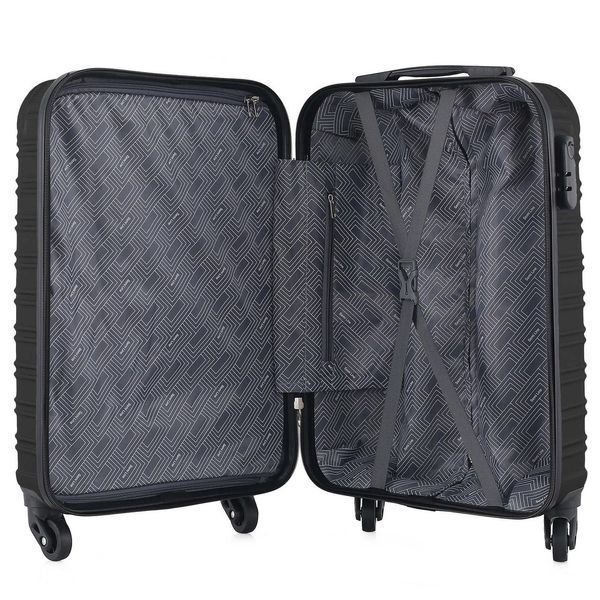 Чемодан Semi Line 24" (M) Black (T5636-2) DS_DAS302603 фото