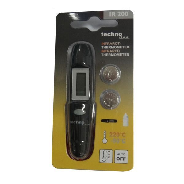 Термометр інфрачервоний Technoline IR200 Black (IR200) DS_DAS301775 фото