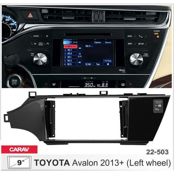Перехідна рамка Toyota Avalon Carav 22-503 AV_22-503 фото