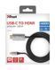 Адаптер Trust Calyx USB-C > HDMI, 1.8м, чорний RC_23332_TRUST фото 10