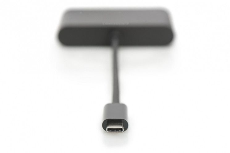 Адаптер Digitus USB-C - HDMA, 2xUSB RC_DA-70855 фото