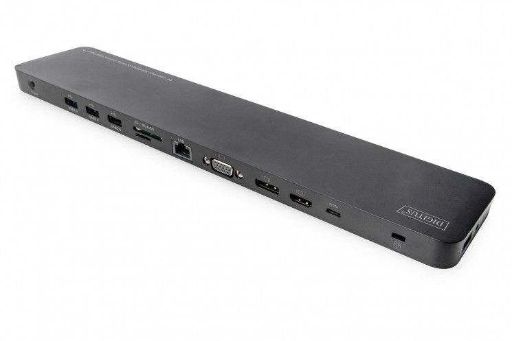 Док-станция DIGITUS 14" Universal Notebook USB-C, 14 Port RC_DA-70868 фото