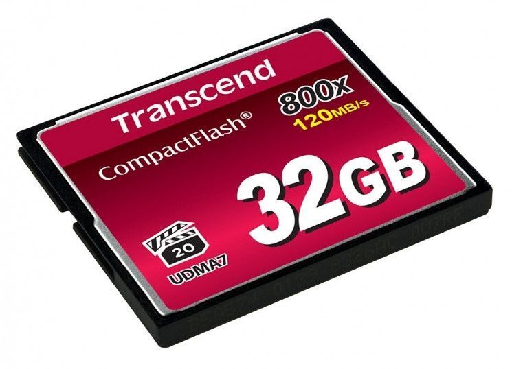 Карта памяти Transcend 800x CompactFlash (Premium) [TS32GCF800] RC_TS32GCF800 фото