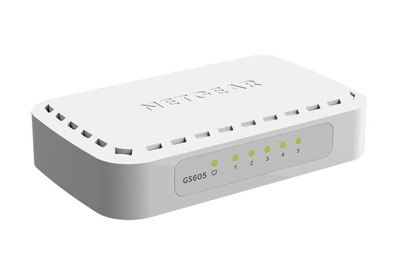 Комутатор NETGEAR GS605 5xGE, Некерований RC_GS605-400PES фото
