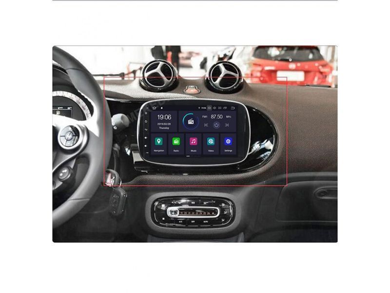 Штатна автомагнітола FORS.auto M200 для Smart Fortwo 2016-2018 FA_1011-M200 фото